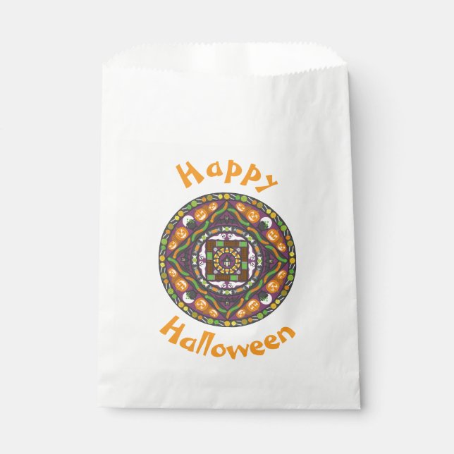 Tricks und Leckereien bevorzugen Tasche Geschenktütchen (Vorderseite)