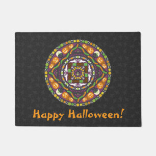 Tricks und Leckereien Mandala Doormat Fußmatte
