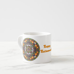 Tricks und Leckereien Mandala Spezialität Tasse