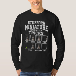 Tricks von sturen Hunden Miniature Schnauzer Hunde T-Shirt