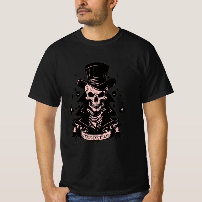 tricksen oder behandeln | Halloween | Horror | tot T-Shirt (Vorderseite)