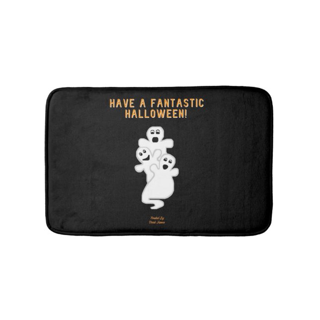 Trickster Ghosts Bath Mat Badematte (Vorderseite)