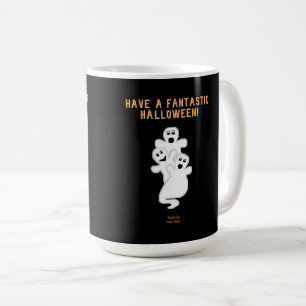 Trickster Ghosts Café Mug
