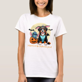 Tricksters auf der Halloween-Keule! T-Shirt