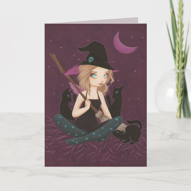 Tricksters - Fairy Goth Hexenkarte Karte (Vorderseite)