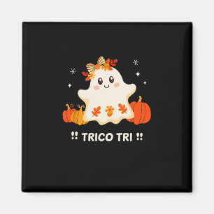 Trico Tri Niedlich Halloween Spooky Mexican Ghost  Magnet