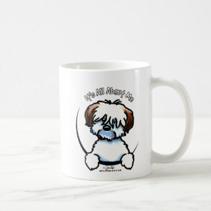 Tricolor Baumwolle, die ganz ungefähr ich seine Kaffeetasse