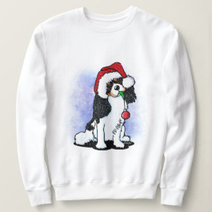 Tricolor Cavalier Espagnol Sweatshirt de Noël