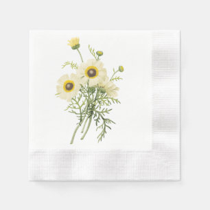 Tricolor daisy (Chrysanthemum carinatum) von Redou Serviette