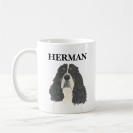 Tricolor English Springer Spanel Kaffeetasse