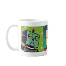 Tricolor Roboter-Tasse
