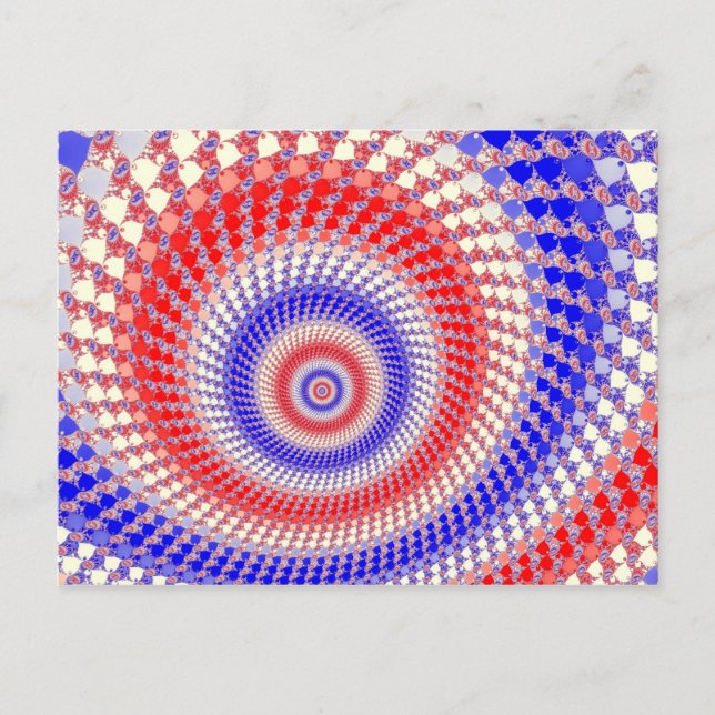 Tricolor Roundalls Postcard Postkarte (Vorderseite)