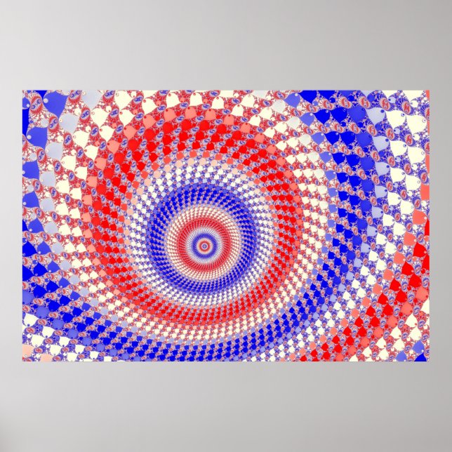 Tricolor Roundalls Poster (Vorne)