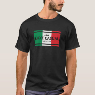 Tricolor-Stil T-Shirt