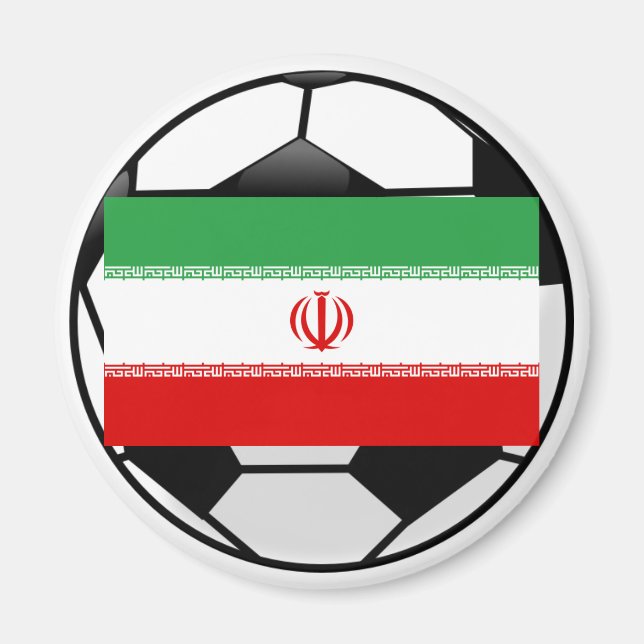Tricolor "TEAM MELLI" Magnet (Vorne)