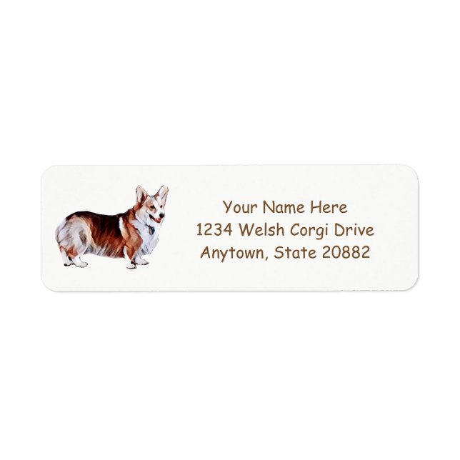 Tricolor Welsh Corgi (Vorne)