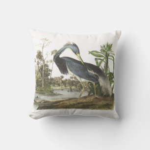 Tricolored Reiher durch Audubon Kissen