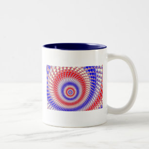 Tricolour Roundalls Tasse