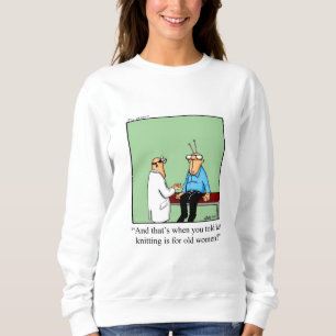 Tricot amusant Sweatshirt Humour