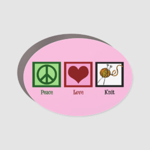 Tricot rose Knit Cute de Peace Love