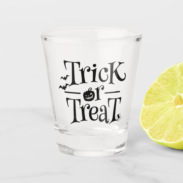 Tricoter ou traiter le verre à échantillon Hallowe (Devant)