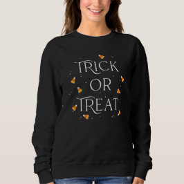 Tricoter Ou Traiter Sweatshirt Halloween