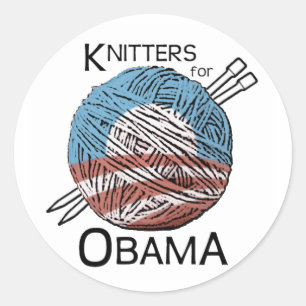Tricoteuses pour les autocollants #1 d'Obama