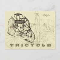Tricycle Anfang der 1890er Jahre