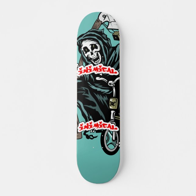 Tricycle inimical Grim Sensenmann Skateboard (Vorne)