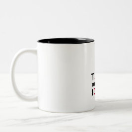 TRID der Grund trinke ich zwei getonte Tasse