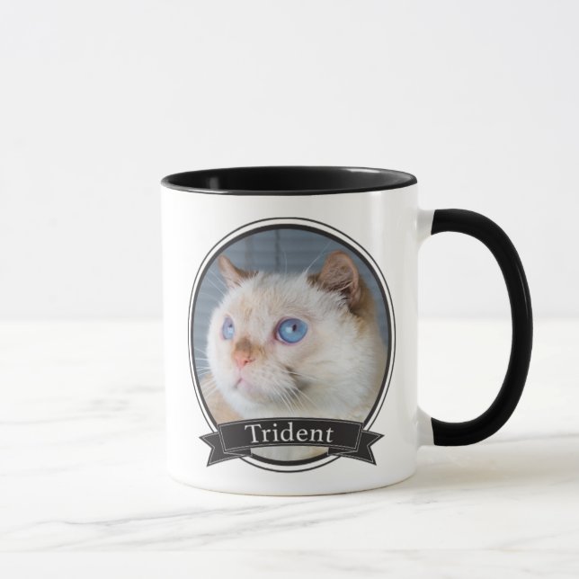 Trident la tasse de café de chat 01 (Droite)