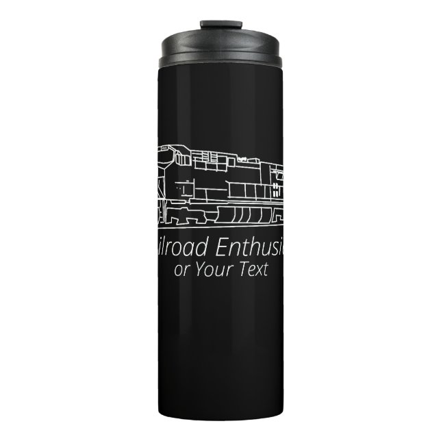 Triebfahrzeugführer für Diesel-Triebzug Thermosbecher (Vorderseite)