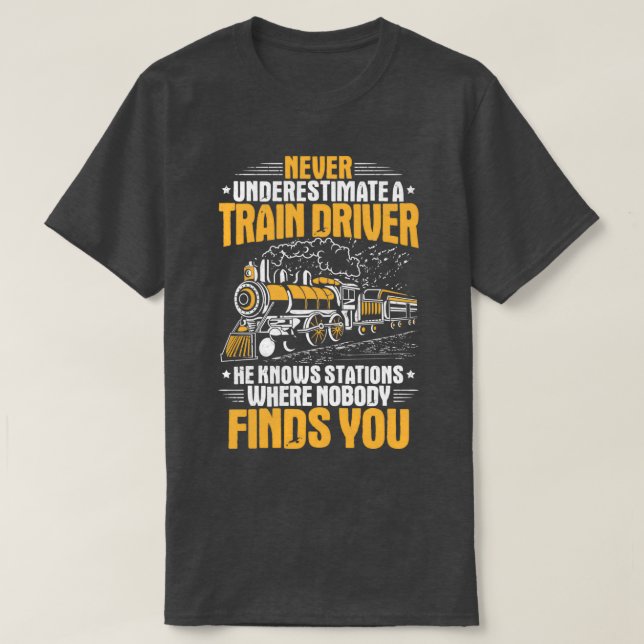 Triebfahrzeugführer Triebfahrzeugführer Triebfahrz T-Shirt (Design vorne)