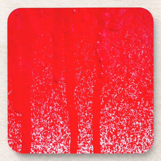 triefend Blut Untersetzer (Vorderseite)