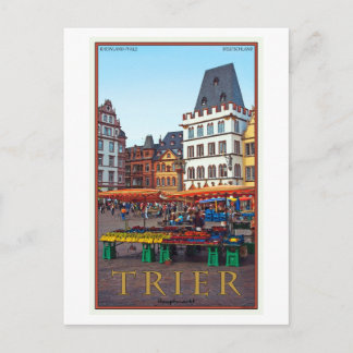 Trier - Hauptmarkt Postkarte
