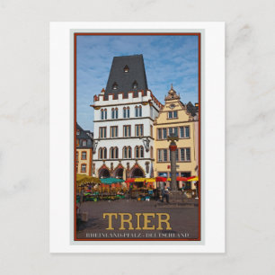 Trier - Hauptmarkt Steinkreuz Postkarte