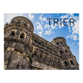 Trier Porta Nigra Rheinland Pfalz Deutschland Poster