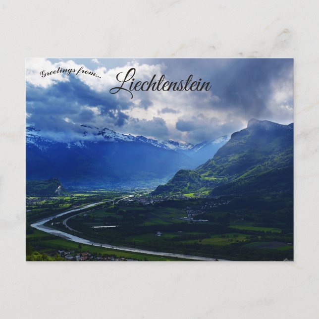 Triesenberg Liechtenstein Postkarte (Vorderseite)