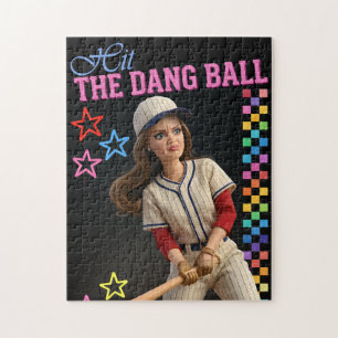 Triff Den Verfluchten Ball Lustige Baseball-Mutter