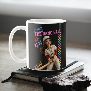 Triff Den Verfluchten Ball Lustige Baseball-Mutter Kaffeetasse