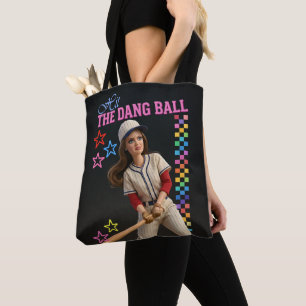 Triff Den Verfluchten Ball Lustige Baseball-Mutter Tasche