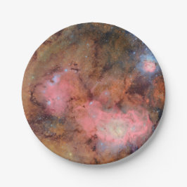 Trifid and Lagoon Nebulae Pappteller