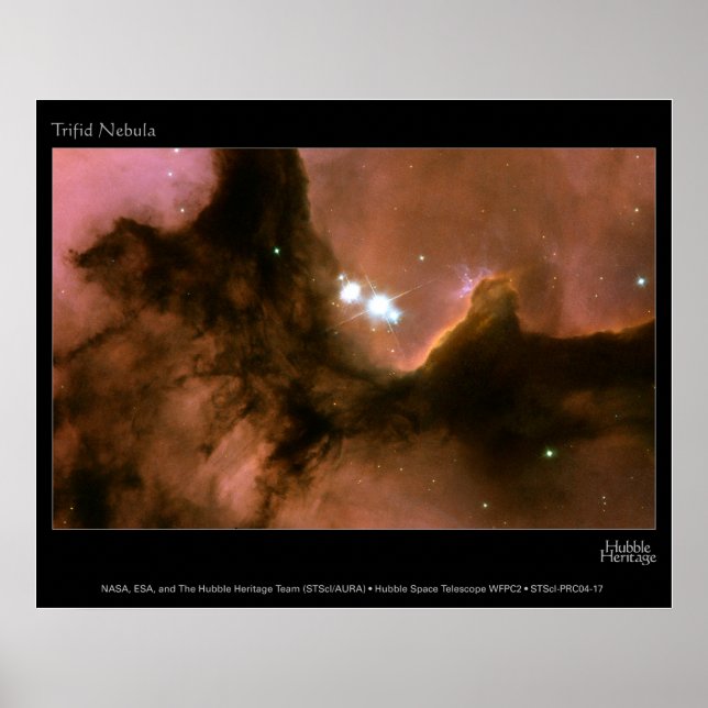 TrifidNebula-2004-17a Poster (Vorne)