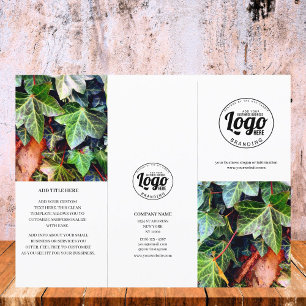 Trifold-Broschüre für Geschäftsleute und Fotos