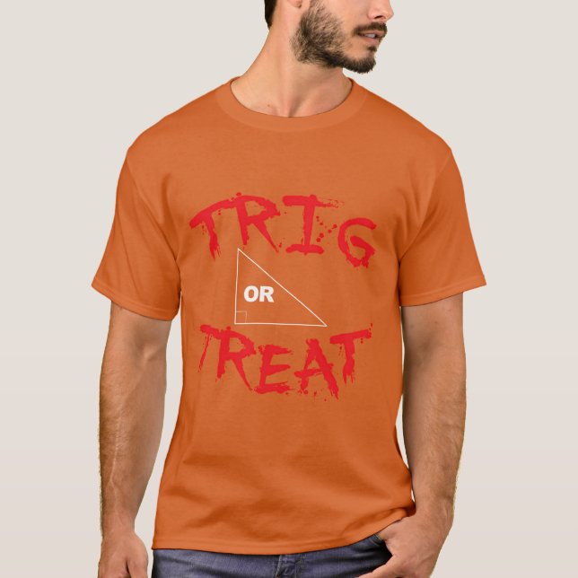 Trig Orreat Halloween Mathe Pun Junge T-Shirt (Vorderseite)