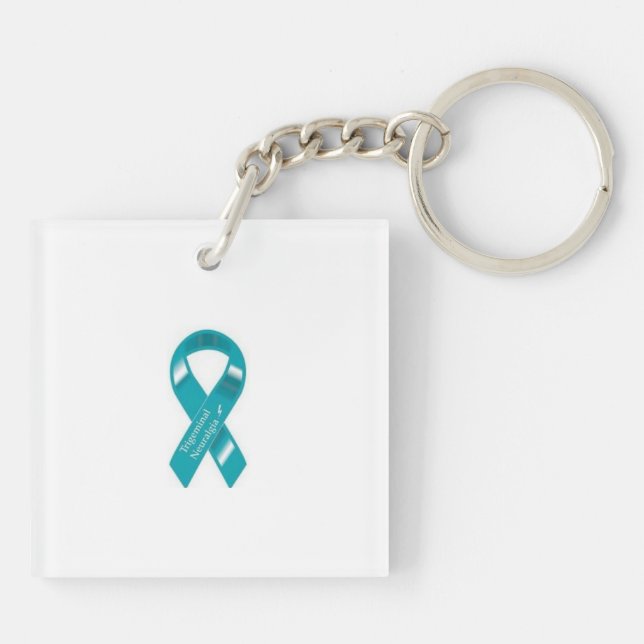 Trigeminal Neuralgia and Facial Pain Disorders Schlüsselanhänger (Rückseite)