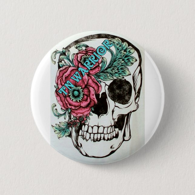 Trigeminalneuralgia-Bewusstsein Button (Vorderseite)