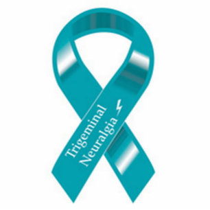 Trigeminalneuralgia-Bewusstseins-Band-Magnet Fotoskulptur Magnet