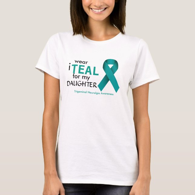 Trigeminalneuralgia-Bewusstseins-T-Shirt T-Shirt (Vorderseite)