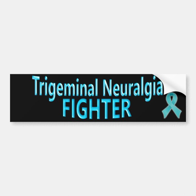 Trigeminalneuralgia-Kämpfer-Autoaufkleber Autoaufkleber (Vorne)